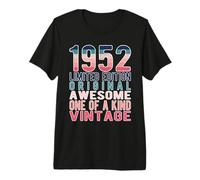 Edición Limitada, Vintage, Retro, año de Nacimiento 1952. Camiseta Premium