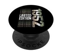 Edición Limitada, Vintage, Retro, año de Nacimiento 1952. PopSockets PopGrip Adhesivo