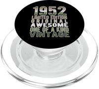 Edición Limitada, Vintage, Retro, año de Nacimiento 1952. PopSockets PopGrip para MagSafe