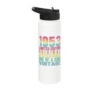Edición limitada, vintage, retro, año de nacimiento 1953. Stainless Steel Insulated Water Bottle