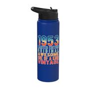 Edición limitada, vintage, retro, año de nacimiento 1953. Stainless Steel Insulated Water Bottle