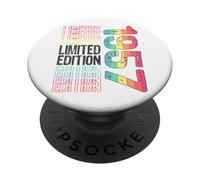 Edición Limitada, Vintage, Retro, año de Nacimiento 1957. PopSockets PopGrip Adhesivo