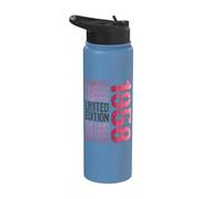 Edición limitada, vintage, retro, año de nacimiento 1958. Stainless Steel Insulated Water Bottle