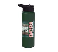 Edición limitada, vintage, retro, año de nacimiento 1958. Stainless Steel Insulated Water Bottle
