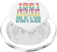 Edición Limitada, Vintage, Retro, año de Nacimiento 1961. PopSockets PopGrip para MagSafe