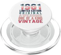 Edición Limitada, Vintage, Retro, año de Nacimiento 1961. PopSockets PopGrip para MagSafe
