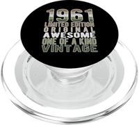 Edición Limitada, Vintage, Retro, año de Nacimiento 1961. PopSockets PopGrip para MagSafe