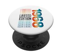 Edición Limitada, Vintage, Retro, año de Nacimiento 1968. PopSockets PopGrip Adhesivo