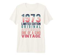 Edición Limitada, Vintage, Retro, año de Nacimiento 1973. Camiseta Premium