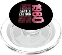 Edición Limitada, Vintage, Retro, año de Nacimiento 1980. PopSockets PopGrip para MagSafe