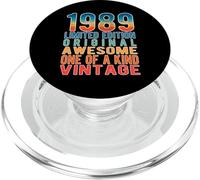 Edición Limitada, Vintage, Retro, año de Nacimiento 1989. PopSockets PopGrip para MagSafe