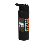 Edición limitada, vintage, retro, año de nacimiento de 1929. Stainless Steel Insulated Water Bottle