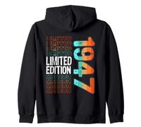 Edición Limitada, Vintage, Retro, año de Nacimiento de 1947. Sudadera con Capucha