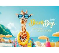 Edición Seidel Premium Calendario Beach Boys 2027 DIN A5. Calendario de pared alemán Animales Meer Strand Küste Sonne Urlaub humor divertido