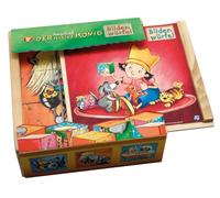 Edición Trötsch 39796 - Bilderwürfel El pequeño rey en caja de madera, alrededor de 13 x 13 x 5 cm , color/modelo surtido