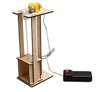 Edificio de ascensor Juguetes Educativos Juguetes Eléctricos Modelo de Madera de Elevación Kits Proyecto de Ciencias para Niños y Niñas