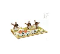 Domus Kits Dihorama 3-Modelo de casa (3304 Piezas, Escala 1:87), Multicolor, Medium (40212)