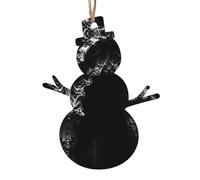 Edificios extraños, decoraciones de Navidad, adornos de madera, perfectos para colgar en árboles de Navidad, puertas o ventanas.