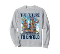 Edificios Futuristas - El Futuro Espera Diseño Futurista Sudadera