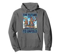 Edificios Futuristas - El Futuro Espera Diseño Futurista Sudadera con Capucha