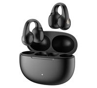 Edifier Audífonos Inalámbricos de Oído Abierto, Bluetooth 5.4 con 28 h, Micrófonos con Cancelación de Ruido AI, Conexión Multipunto y Certificación IP56, livianos para Gimnasio - Negro