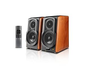 Edifier EDIFICAR Altavoz WiFi S1000W con Bluetooth, entradas Digitales y analógicas, Funciona con Amazon Alexa, Apple AirPlay 2, Spotify, Tidal y Mucho más.