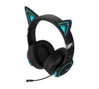 Edifier Hecate G5BT Cat Auriculares Inalámbricos para Gaming, Oreja de Gato Magnética, Hi-Res Audio H+ Efectos Sonoros, RGB Luz, Bluetooth y Jack de 3,5 mm para PC/PS4/PS5/Phone/Teléfono/Switch