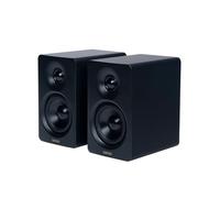 Edifier M60 Altavoces Multimedia Bluetooth con 66W RMS & Audio Hi-Res，Negro | LDAC Hi-Res Inalámbrico, Woofer 3" + Tweeter 1", Entradas USB-C y AUX, diseño compacto, para escritorio y oficina