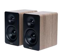 Edifier M60 Altavoz Multimedia Bluetooth 5.3 | 66W RMS, Hi-Res Audio Wireless, LDAC | 3" Woofer + 1" Tweeter | USB-C/AUX | Diseño Compacto para PC/Escritorio-Clase de Roble