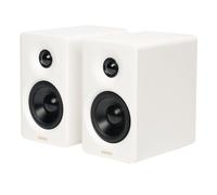 Edifier M60 Altavoz Multimedia Bluetooth 5.3 | 66W RMS, Hi-Res Audio Wireless, LDAC | 3" Woofer + 1" Tweeter | USB-C/AUX | Diseño Compacto para PC/Escritorio-Blanco