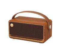 Edifier MP330 Altavoz Bluetooth portátil con Audio de Alta resolución, emparejamiento estéreo Dual inalámbrico RMS de 40W, Sonido de Calidad de 360 °, Tiempo de reproducción de 19H - marrón