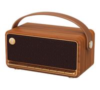 Edifier MP330 Altavoz Portátil Bluetooth Retro Madera MDF Sonido Hi-Res 40W RMS Marrón
