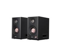 Edifier MR5 Altavoces de Estudio Activos | Monitor de 3 vías Hi-Res de 110 W + Crossover Tri-Amped | XLR, TRS, RCA + AUX | Inalámbrico LDAC 24 bits/96 kHz | Aplicación ConneX | EQ + Regulador