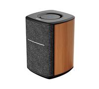Edifier MS50A - Altavoz Samrt WiFi Multiroom con Bluetooth y función estéreo inalámbrica, Funciona con Amazon Alexa, Apple AirPlay 2, Spotify, etc., Color marrón