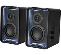 Edifier QR30 - Altavoz activo de escritorio con Bluetooth V5.4, efectos de iluminación dinámicos, 30 W, RMS, color negro