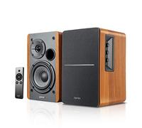 Edifier R1280Ts Powered Bookshelf Speakers - 42 Watts - Walnut Look (Brown)