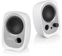 EDIFIER R12U - Set de altavoces con conexión de auriculares y control de volumen integrado. Color blanco.