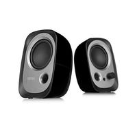EDIFIER R12U - Set de altavoces con conexión de auriculares y control de volumen integrado. Color negro.