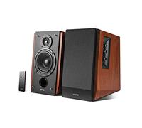 Edifier R1700BT Altavoces de Estante Bluetooth - Monitores de Estudio de Campo Cercano Activos - Altavoces 2.0 - Instalación de gabinete de madera - 66w RMS