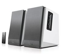 Edifier R1700BT - Juego de 2 Altavoces analógicos y Digitales, Carcasa de Madera en Color Blanco, Cable de conexión y Mando a Distancia