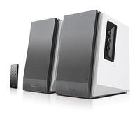 Edifier R1700BT - Juego de 2 Altavoces analógicos y Digitales, Carcasa de Madera en Color Blanco, Cable de conexión y Mando a Distancia