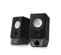 Edifier R19BT 2.0 PC Altavoces Bluetooth 5.3, Sonido Estéreo Completo, Graves Potentes, Control de Volumen, Entrada de 3,5 mm/Tarjeta de Sonido USB-A para Ordenador/TV/Smartphone/Tablet - Negro