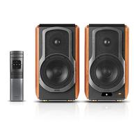 Edifier S1000W Wi-Fi Audiophile Active Bookshelf Altavoces 2.0, 120W RMS, Sistema de Sonido inalámbrico HiFi Bluetooth, Funciona con Alexa, Optical/RCA x 2 coaxial, soporta AirPlay 2, Spotify Tidal