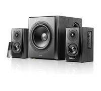 Edifier S351DB Altavoces 2.1 con Bluetooth 5.0, 150W RMS, Subwoofer 8", Negro, Inalámbrico con Mando a Distancia, Entrada Óptica/AUX/AirPlay