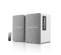 Edifier Studio R1280T 2.0 - Altavoces Activos, Color Blanco y Plateado