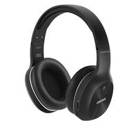 Edifier W800BT Plus Auriculares Over-Ear Inalámbricos, Auriculares Bluetooth, Cancelación de Ruido de llamadas, 55H Reproducción, Micrófono Integrado, control APP, Negro