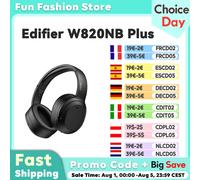 Edifier W820NB Plus Auriculares inalámbricos Bluetooth Reducción activa de ruido Audio de alta resolución LDAC 49H Duración de la batería Gray
