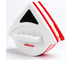 Edihome, Limpia Cristales Magnético, con Doble Lateral para Ventanas de 15-24 mm, Profesional, Limpiacristales, Incluye 6 esponjas, 4 escobillas, 2 ajustadores de esponjas (Set Base)