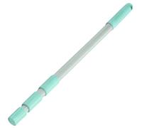edihome, Limpia Cristales Telescópico Extensible con Longitud hasta 160 cm, Limpiacristales con 2 Cabezales, Rasqueta Tipo Escobilla de Silicona para Ventanas, Ducha y Espejo (Palo de Reemplazo)