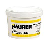 Edil Masilla Plástica Blanca Maurer (Tarrina 0,5 kilos)
